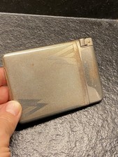ANCIEN BRIQUET ETUI Cigarette à ESSENCE FLOATING  VINTAGE Feuerzeug Lighter