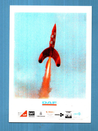 Carte postale tintin - carte,