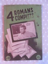 4 ROMANS COMPLETS N° 60 GERARD LANDRY CURD JURGENS LAURENCE OLIVIER