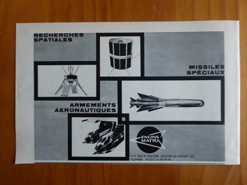 1966 pub matra missile - 9/1966,