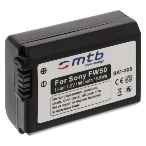 Batterie fw50 pour sony - pour,