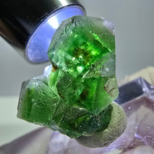 Spécimen quartz fumé - de,