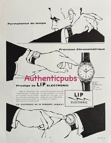 Publicite lip montre - publicite,