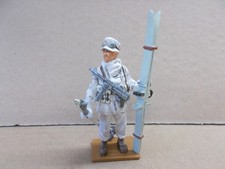 Soldat de plomb 1 DELPRADO  Oberfeldwebel ski Jager Brigade Germany  1943