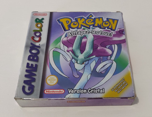 Boite vide pokemon cristal - boite,