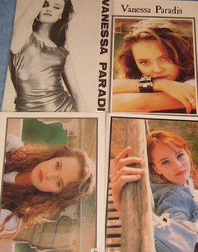 Vanessa paradis 4 cartes - vanessa,