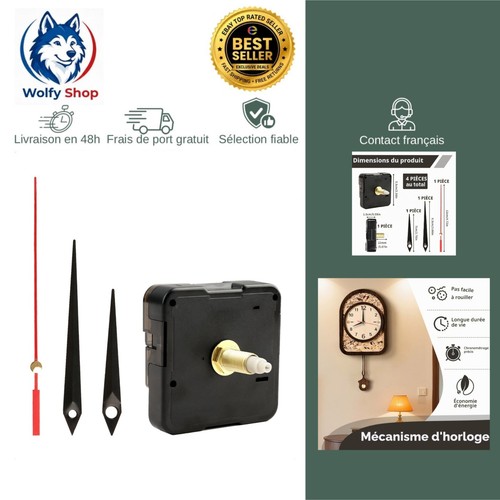 Mouvement horloge quartz - mouvement,