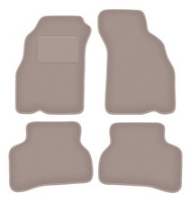 Tapis de sol en velours Beige