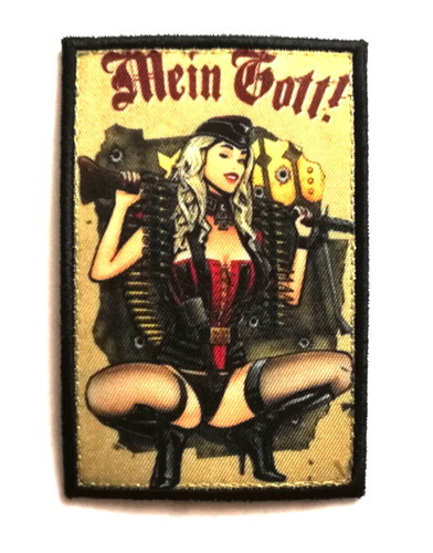Patch morale 5x8cm - patch, up