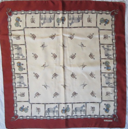 Superbe foulard celine 100 - foulard, 100%