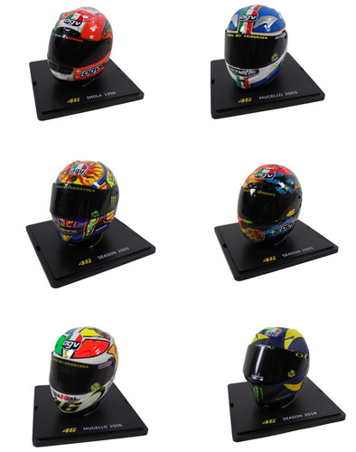 Lot casques moto gp - 6, de