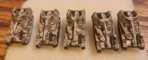 Painted ghq 6mm - painted, 1/285