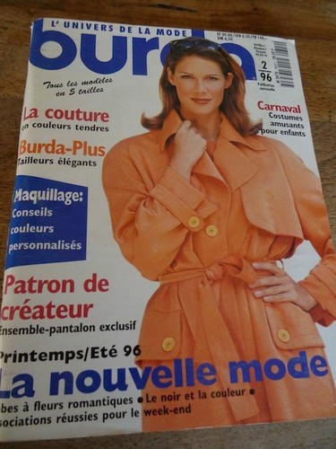 Magazine burda patron - patron, createur