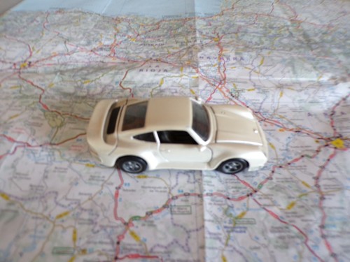 Porsche 959 blanche ancienne - blanche,