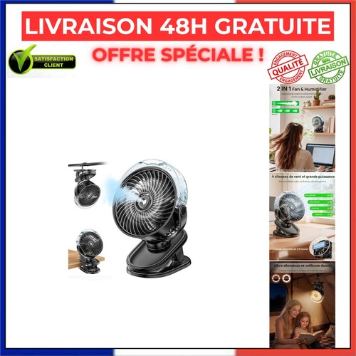 Mini ventilateur brumisateur