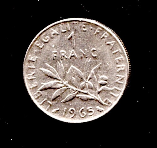 France pièce 1f de 1965 - france,