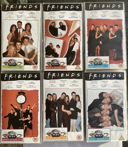 Friends 2nd series 1995 vhs - 2nd, 6