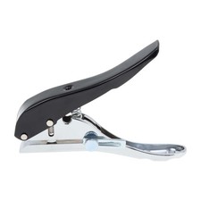 Perforatrice portable 8mm noir pour étiquettes, cartes, papier, carton