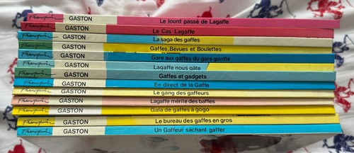 Gaston lagaffe tomes - 13,