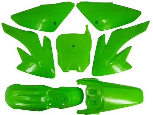 Kit plastiques vert crf70 - vert, dirt