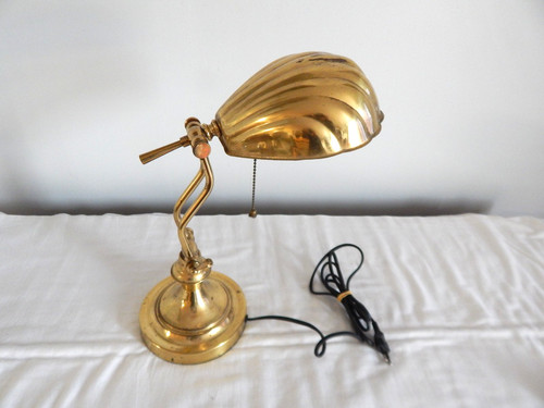 Ancienne lampe bureau art - ancienne,