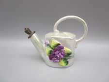 FLACON PARFUM /SECOUETTE - EPOQUE 1900 - décor de violettes