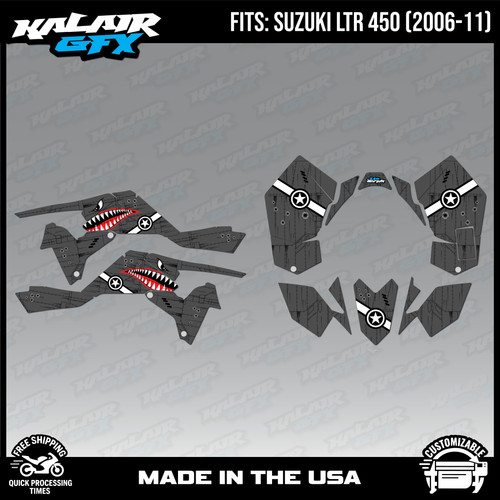 Graphics kit for - kit, atv