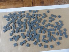 Lego :  lot de 145 carreau ,carrelage,pavé gris foncé ,dark grey