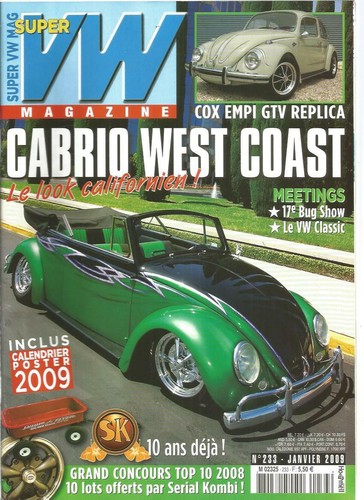 Magazine 233 cabrio - vw, west