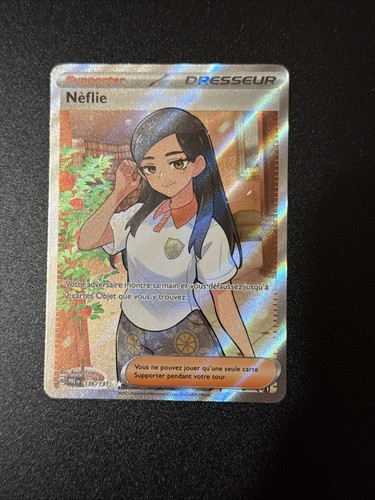 Carte pokemon dresseur - pokemon, neflie