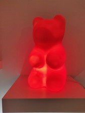 LAMPE JELLY OURS - Veilleuse Rose fluo - HEICO Made in Germany