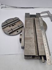 SCHAUBLIN tour 102  coulisseaux table  chariot croisé lardon