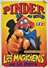 Affiche Cirque PINDER JEAN