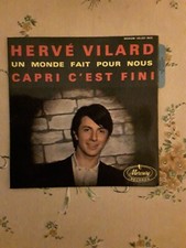 Hervé Vilard: Capri C'est Fini (Version Originale) [Vinyle 45 tours 7" EP] 1965 