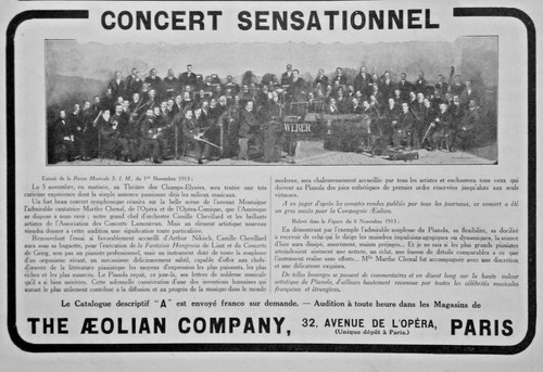 Publicité presse 1913 - de,