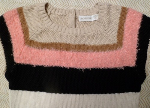 Robe pull sans - , manches