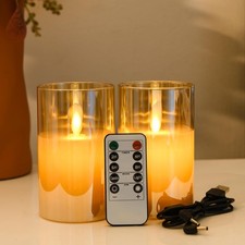 Bougies LED Rechargeable, Lot