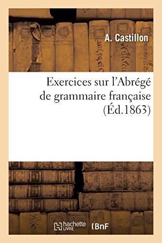 Exercices sur abrege de - exercices,