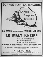 Publicité 1916 malt kneipp - publicitÉ,