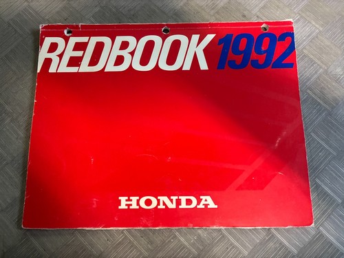 1992 honda redbook moto atv - honda,