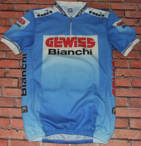 Gewiss bianchi santini maillot - bianchi,