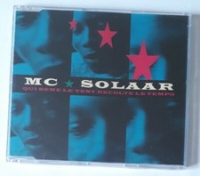 MC Solaar ‎– Qui Sème Le Vent Récolte Le Tempo - CD Promo - 4269 -1991 - neuf