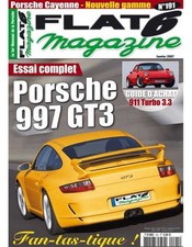 ▄▀▄ Flat 6 Magazine N°191 - Janvier 2007 Essai : Porsche 997 GT3 ▄▀▄