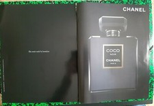 Publicité papier Parfum. Perfume Ad Chanel Coco noir 2013 (01)