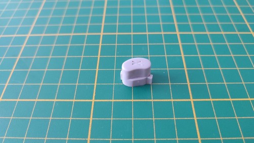 Bouton gris pièce - bouton, x