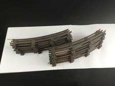 Lot de 13 rails anciens courbes JEP TRAIN tôle