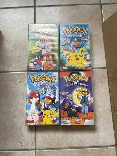Lot vhs pokémon vintage - lot,
