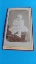 PHOTO  CDV ENFANT BÉBÉ  PHOTOGRAPHE SERENI BORDEAUX