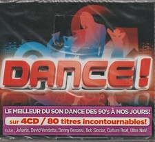 Dance ! , coffret  4 CD 80 titres, neuf/blister, Jakarta, Vendetta, Benassi...