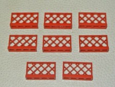 LEGO : 8x Barrière 1 x 4 x 2